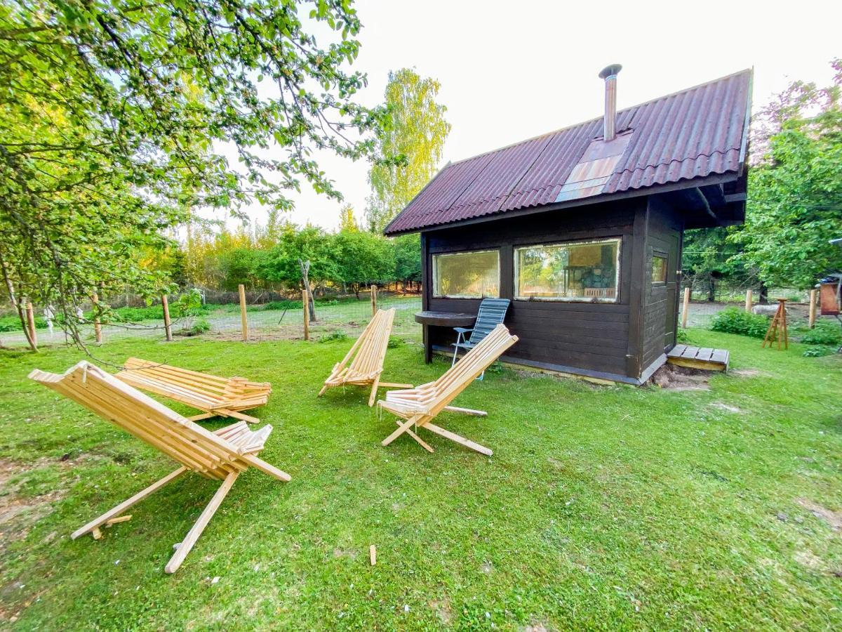 Private Farm Jakuzzi Sauna In The Forest Talsi Exterior foto